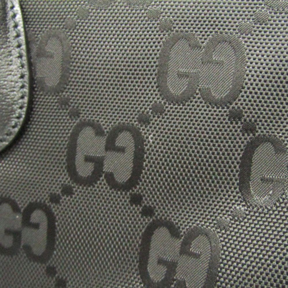 GUCCI Authentic Black Leather Shoulder Bag - Picture 6 of 13